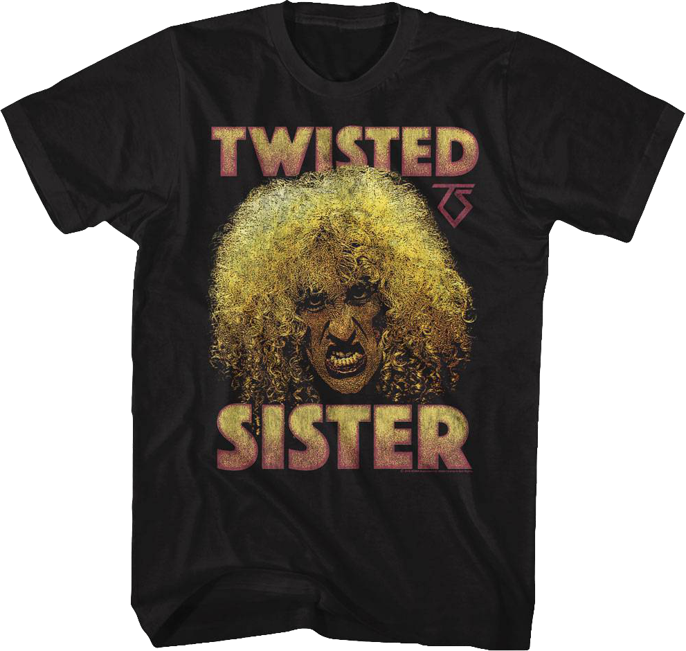 Distressed Dee Snider Twisted Sister T-Shirt Hoodie, Sweatshirt | CiraTrend.com (Image 1)