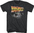 Distressed Delorean Back to the Future T-Shirt Hoodie, Sweatshirt | CiraTrend.com (Image 1)