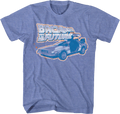 Distressed DeLorean Paint Splatter Back To The Future T-Shirt Hoodie, Sweatshirt | CiraTrend.com (Image 1)