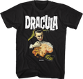 Distressed Dracula Hammer Films T-Shirt Hoodie, Sweatshirt | CiraTrend.com (Image 1)