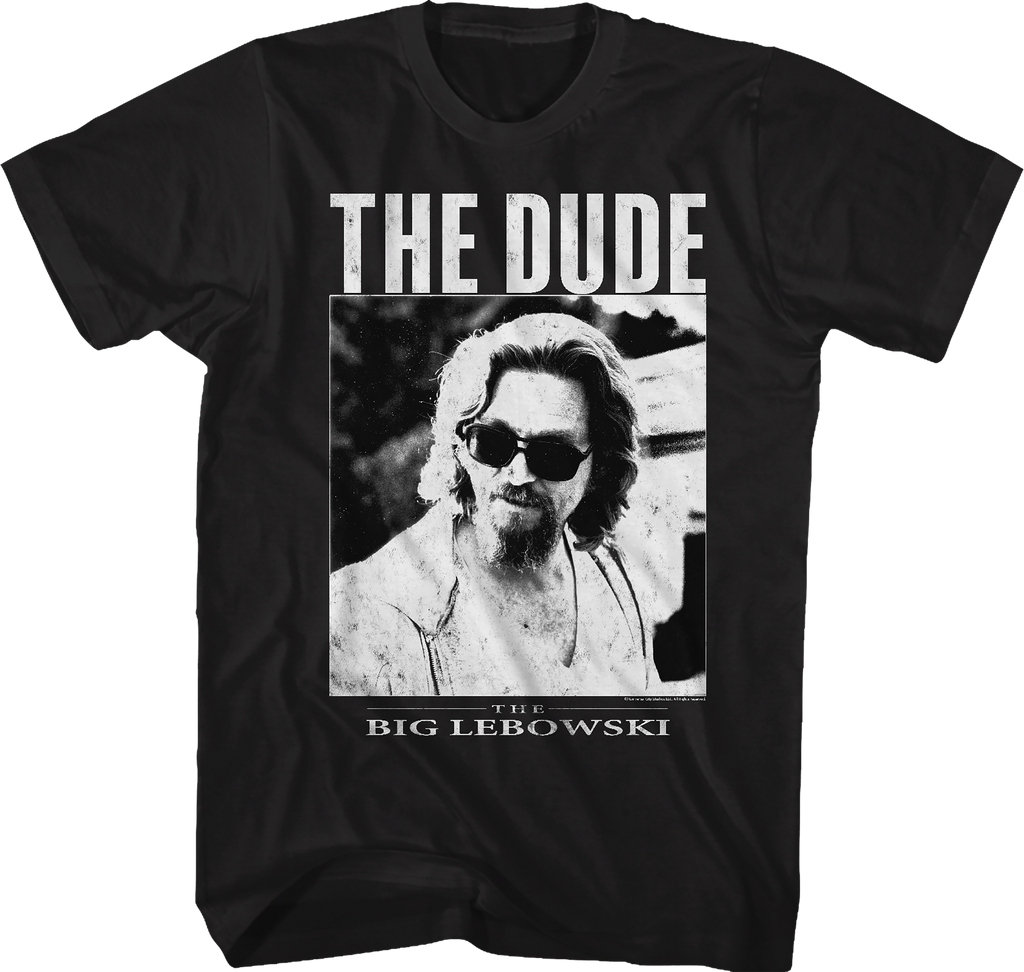 Distressed Dude Big Lebowski T-Shirt Hoodie, Sweatshirt | CiraTrend.com (Image 1)