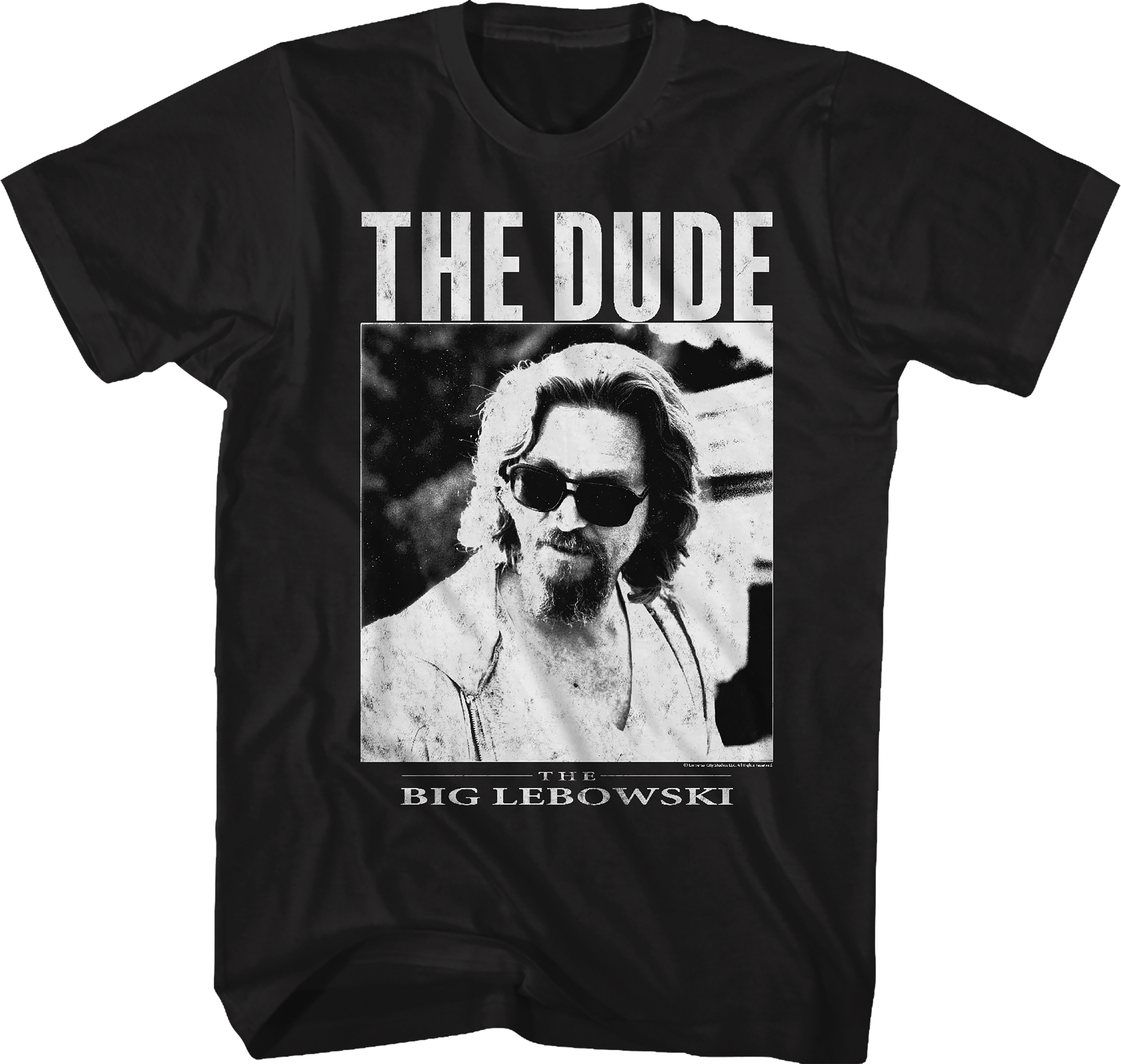 Distressed Dude Big Lebowski T-Shirt Hoodie, Sweatshirt | CiraTrend.com (Image 1)