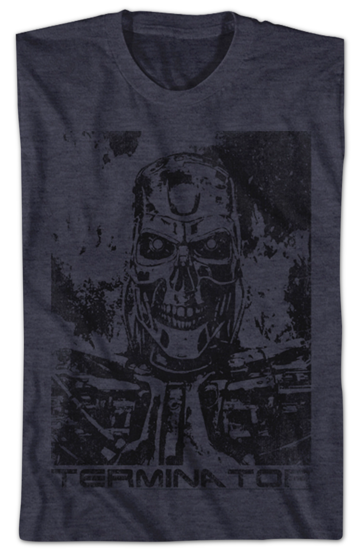 Distressed Endoskeleton Terminator T-Shirt Hoodie, Sweatshirt | CiraTrend.com (Image 2)