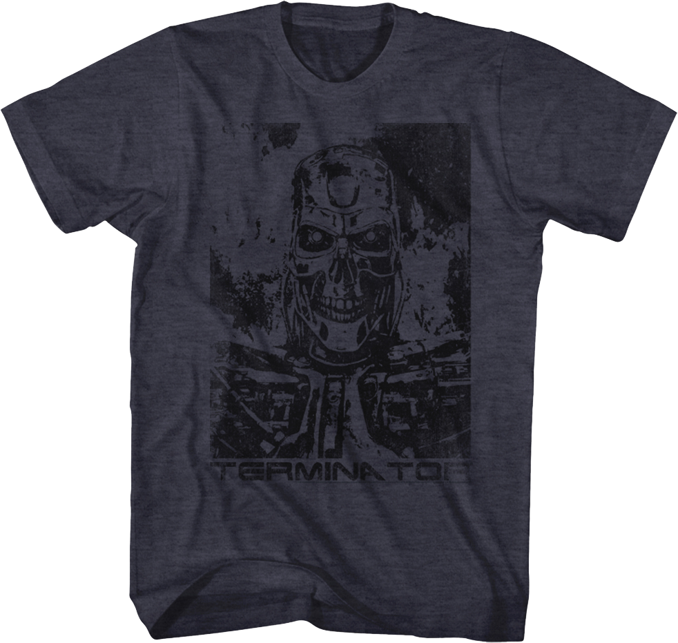 Distressed Endoskeleton Terminator T-Shirt Hoodie, Sweatshirt | CiraTrend.com (Image 1)