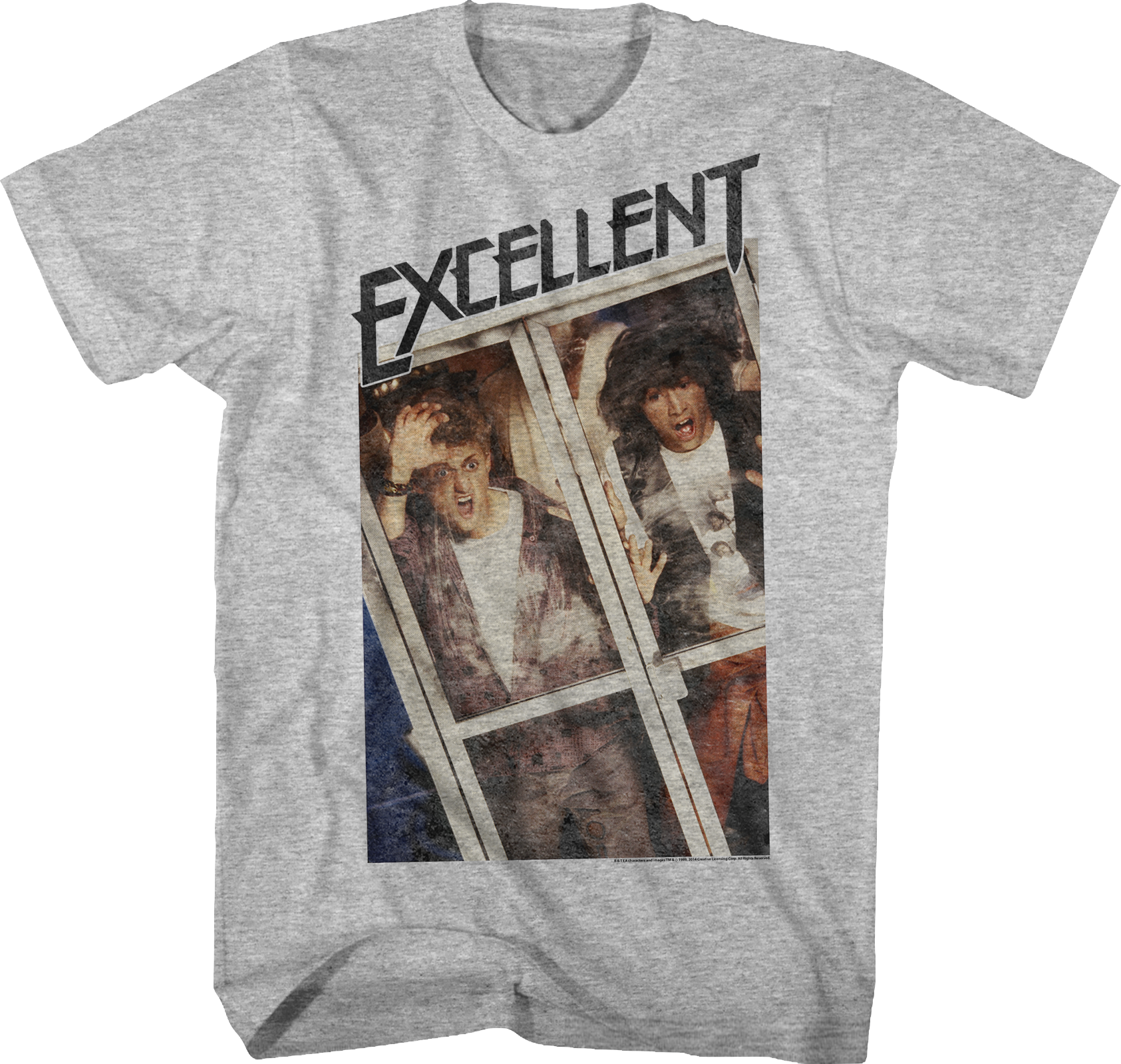 Distressed Excellent Bill and Ted T-Shirt Hoodie, Sweatshirt | CiraTrend.com (Image 1)