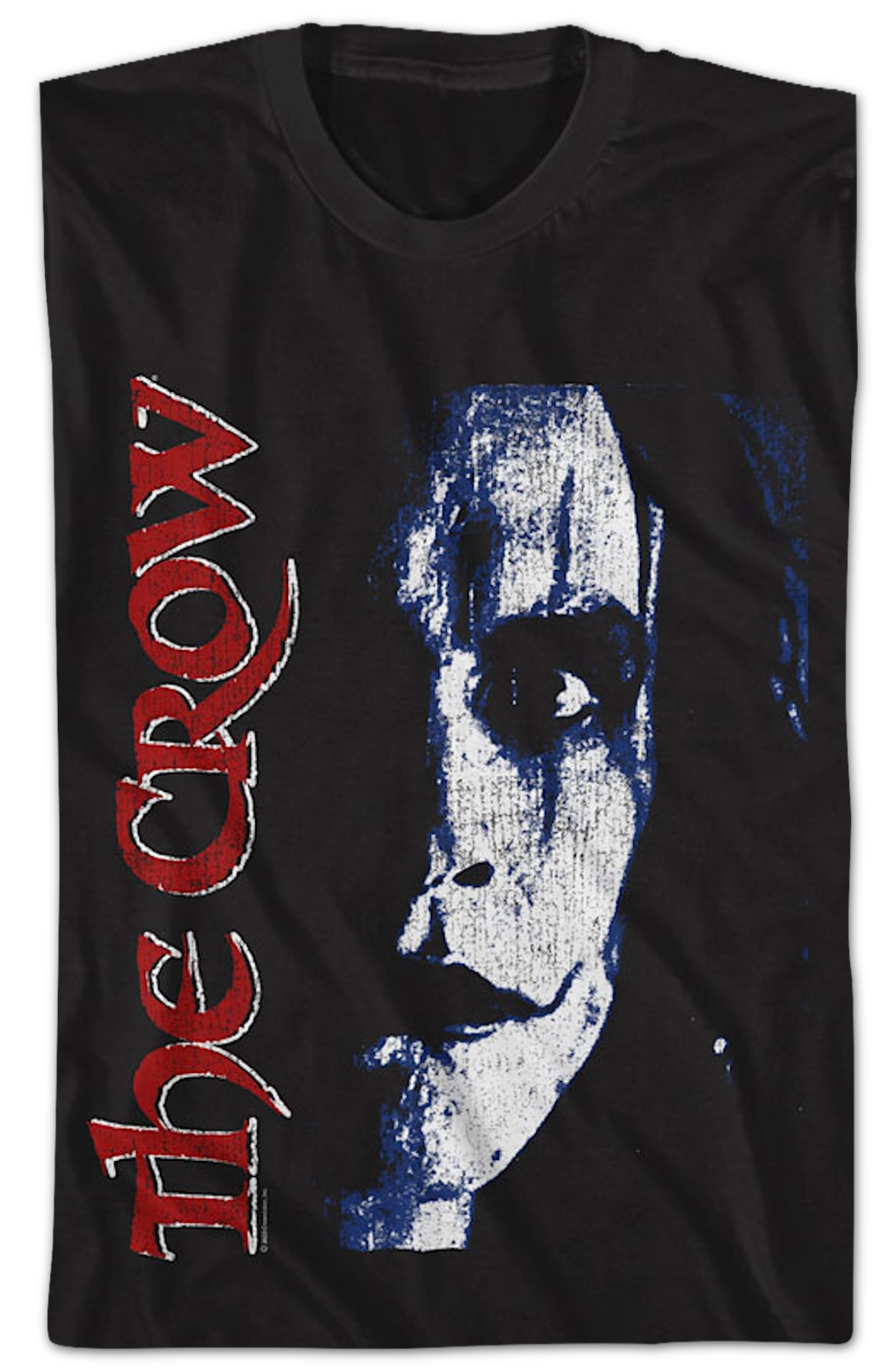 Distressed Face Paint The Crow T-Shirt Hoodie, Sweatshirt | CiraTrend.com (Image 2)