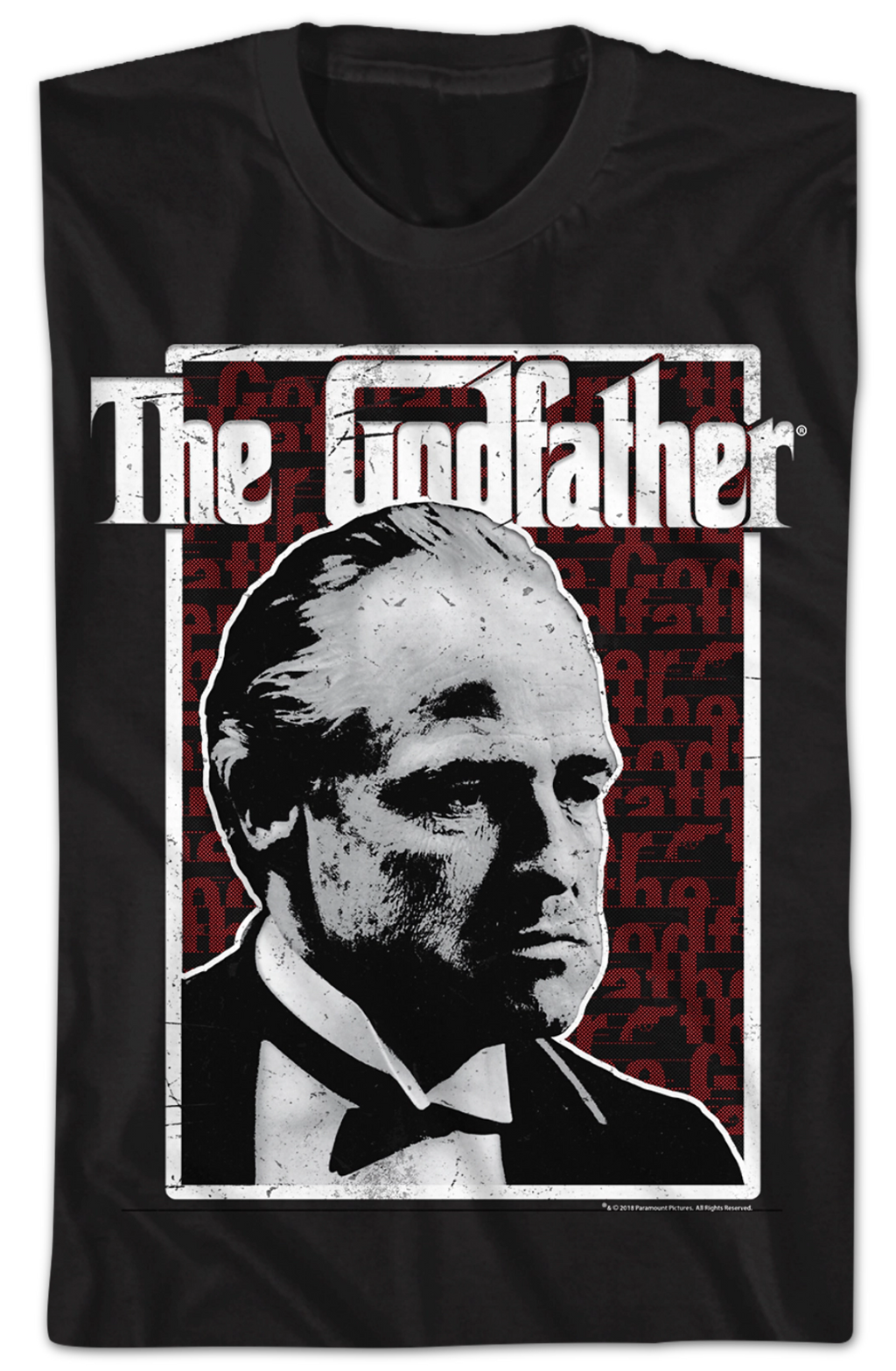 Distressed Frame Godfather T-Shirt Hoodie, Sweatshirt | CiraTrend.com (Image 2)