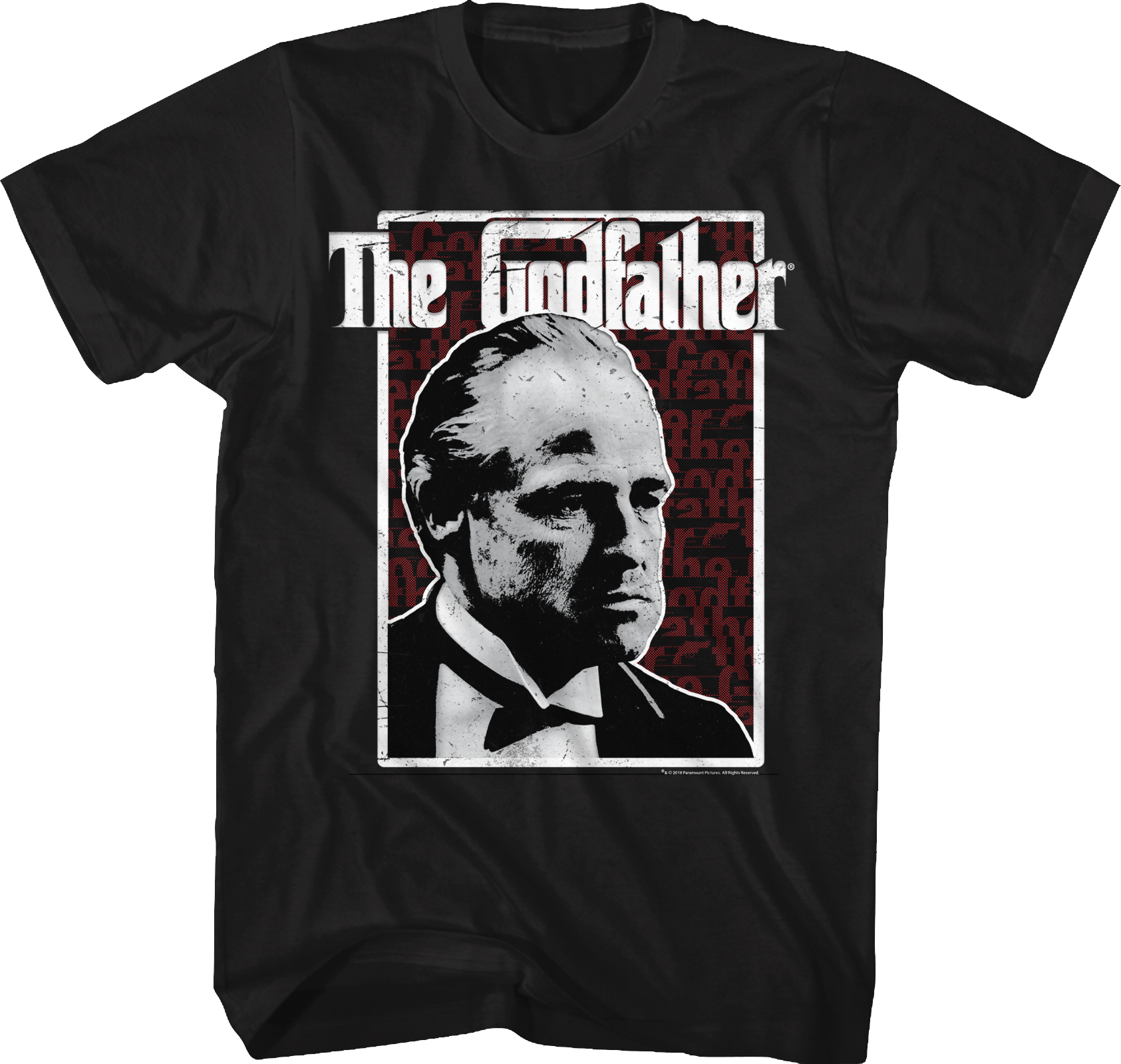 Distressed Frame Godfather T-Shirt Hoodie, Sweatshirt | CiraTrend.com (Image 1)