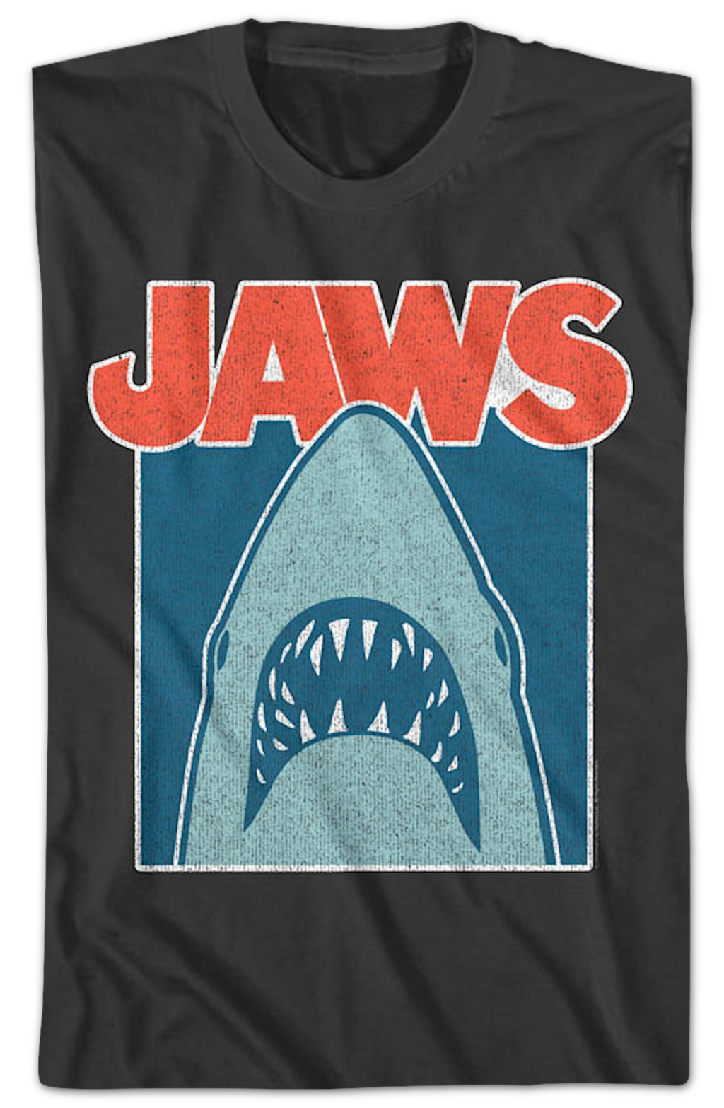 Distressed Frame Jaws T-Shirt Hoodie, Sweatshirt | CiraTrend.com (Image 2)