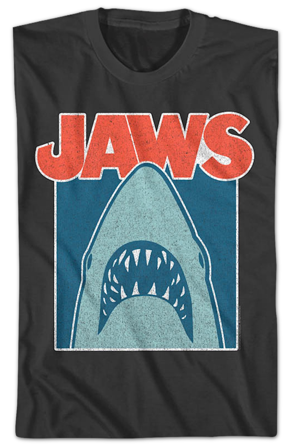 Distressed Frame Jaws T-Shirt Hoodie, Sweatshirt | CiraTrend.com (Image 2)
