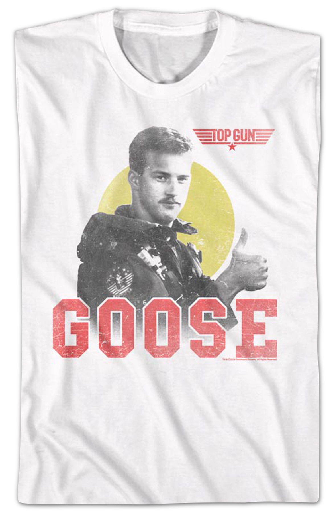 Distressed Goose Top Gun T-Shirt Hoodie, Sweatshirt | CiraTrend.com (Image 2)