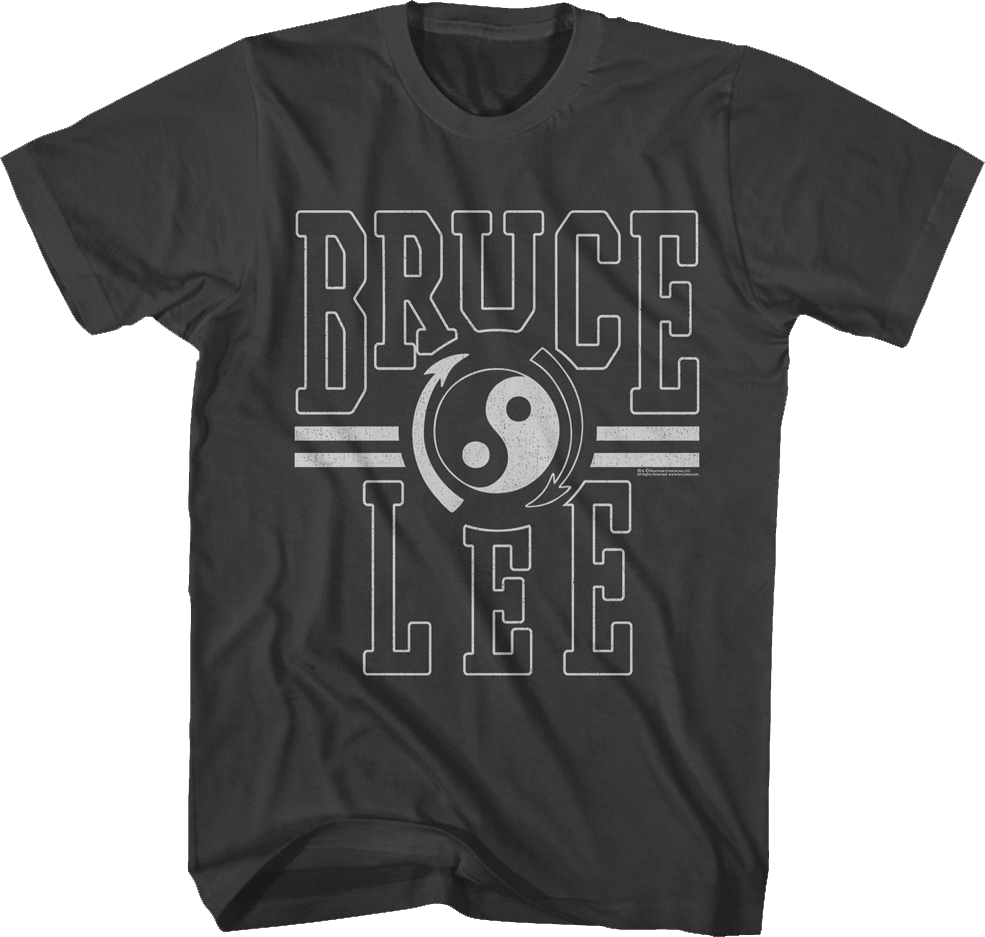 Distressed Gung Fu Institute Logo Bruce Lee T-Shirt Hoodie, Sweatshirt | CiraTrend.com (Image 1)