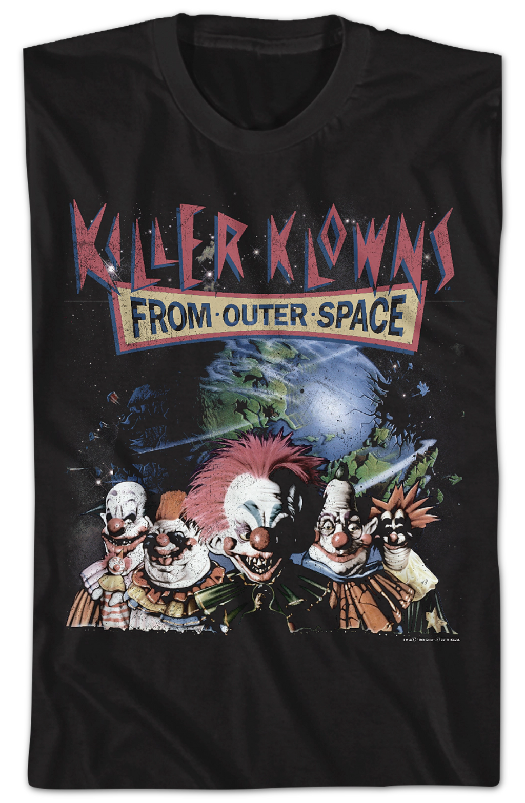Distressed Killer Klowns From Outer Space T-Shirt Hoodie, Sweatshirt | CiraTrend.com (Image 2)