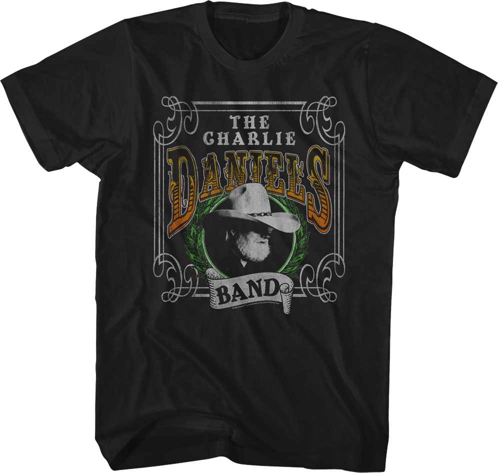 Distressed Label Charlie Daniels Band T-Shirt Hoodie, Sweatshirt | CiraTrend.com (Image 1)