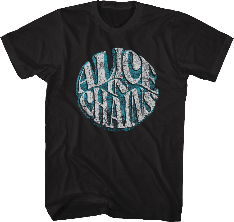 Distressed Logo Alice In Chains T-Shirt Hoodie, Sweatshirt | CiraTrend.com (Image 1)