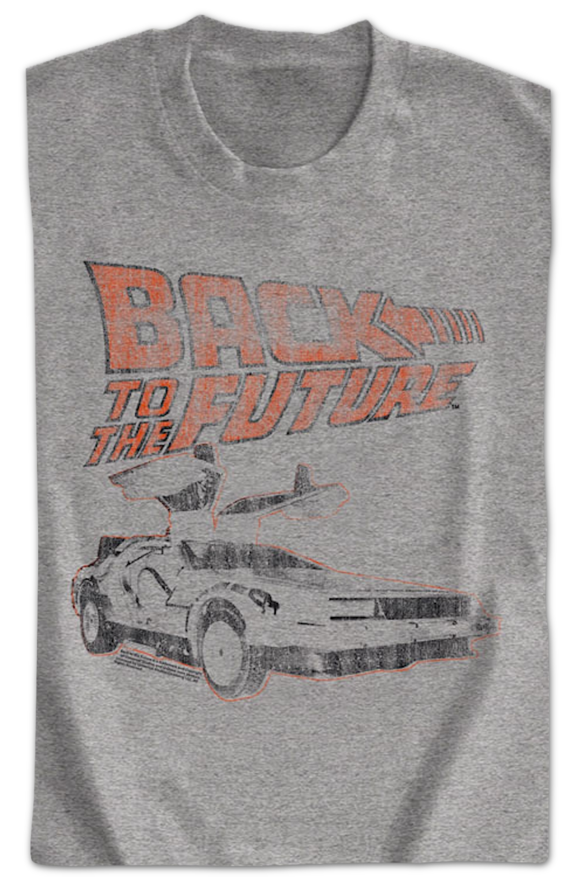Distressed Logo And DeLorean Back To The Future Sweatshirt T-Shirts, Hoodie | CiraTrend.com (Image 2)