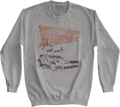 Distressed Logo And DeLorean Back To The Future Sweatshirt T-Shirts, Hoodie | CiraTrend.com (Image 1)