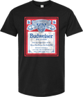 Distressed Logo Budweiser T-Shirt Hoodie, Sweatshirt | CiraTrend.com (Image 1)