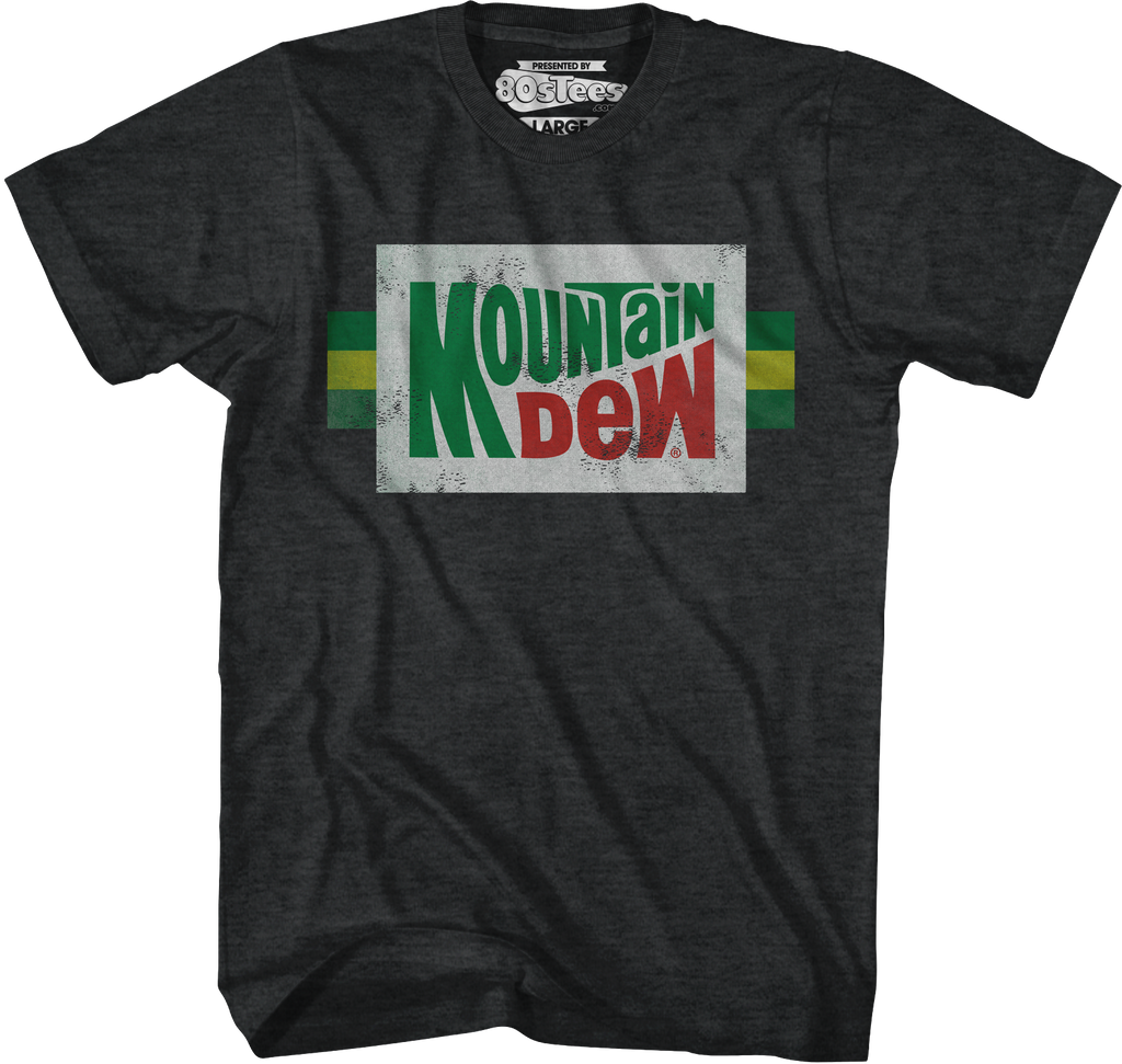Distressed Logo Mountain Dew T-Shirt Hoodie, Sweatshirt | CiraTrend.com (Image 1)