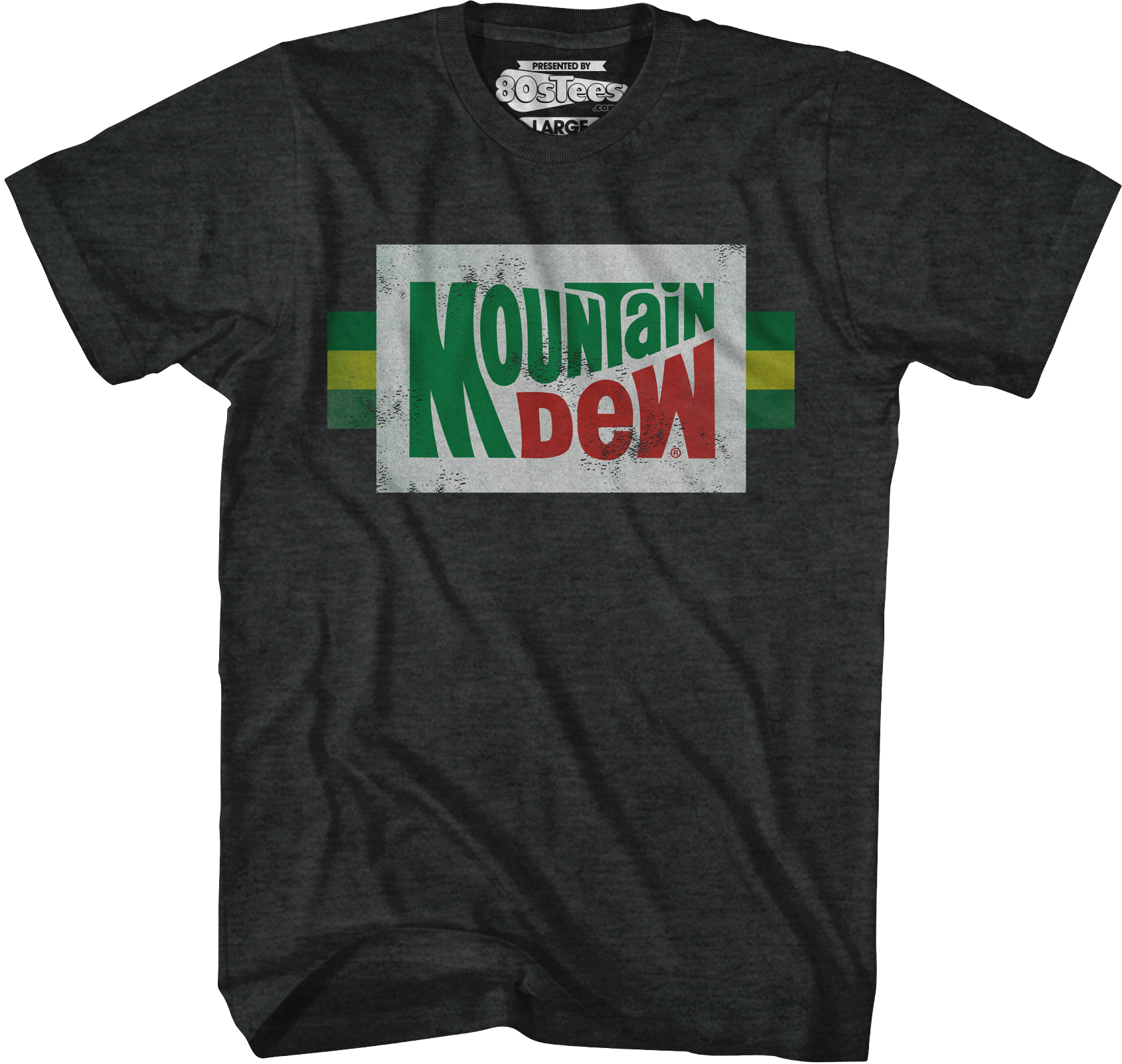 Distressed Logo Mountain Dew T-Shirt Hoodie, Sweatshirt | CiraTrend.com (Image 1)