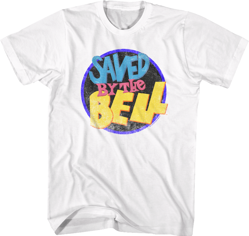 Distressed Logo Saved By The Bell T-Shirt Hoodie, Sweatshirt | CiraTrend.com (Image 1)