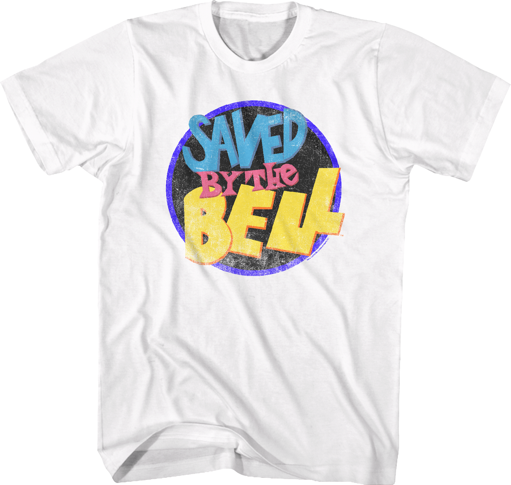 Distressed Logo Saved By The Bell T-Shirt Hoodie, Sweatshirt | CiraTrend.com (Image 1)