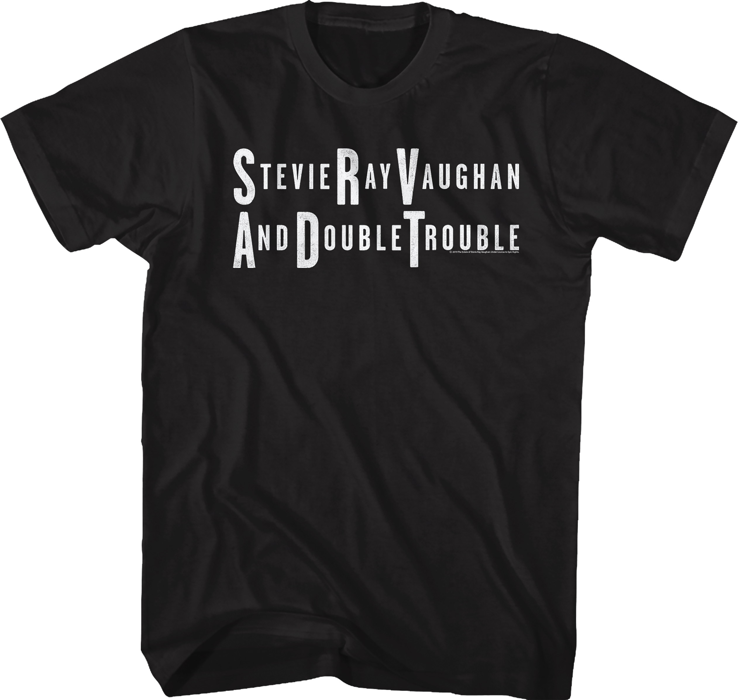 Distressed Logo Stevie Ray Vaughan And Double Trouble T-Shirt Hoodie, Sweatshirt | CiraTrend.com (Image 1)