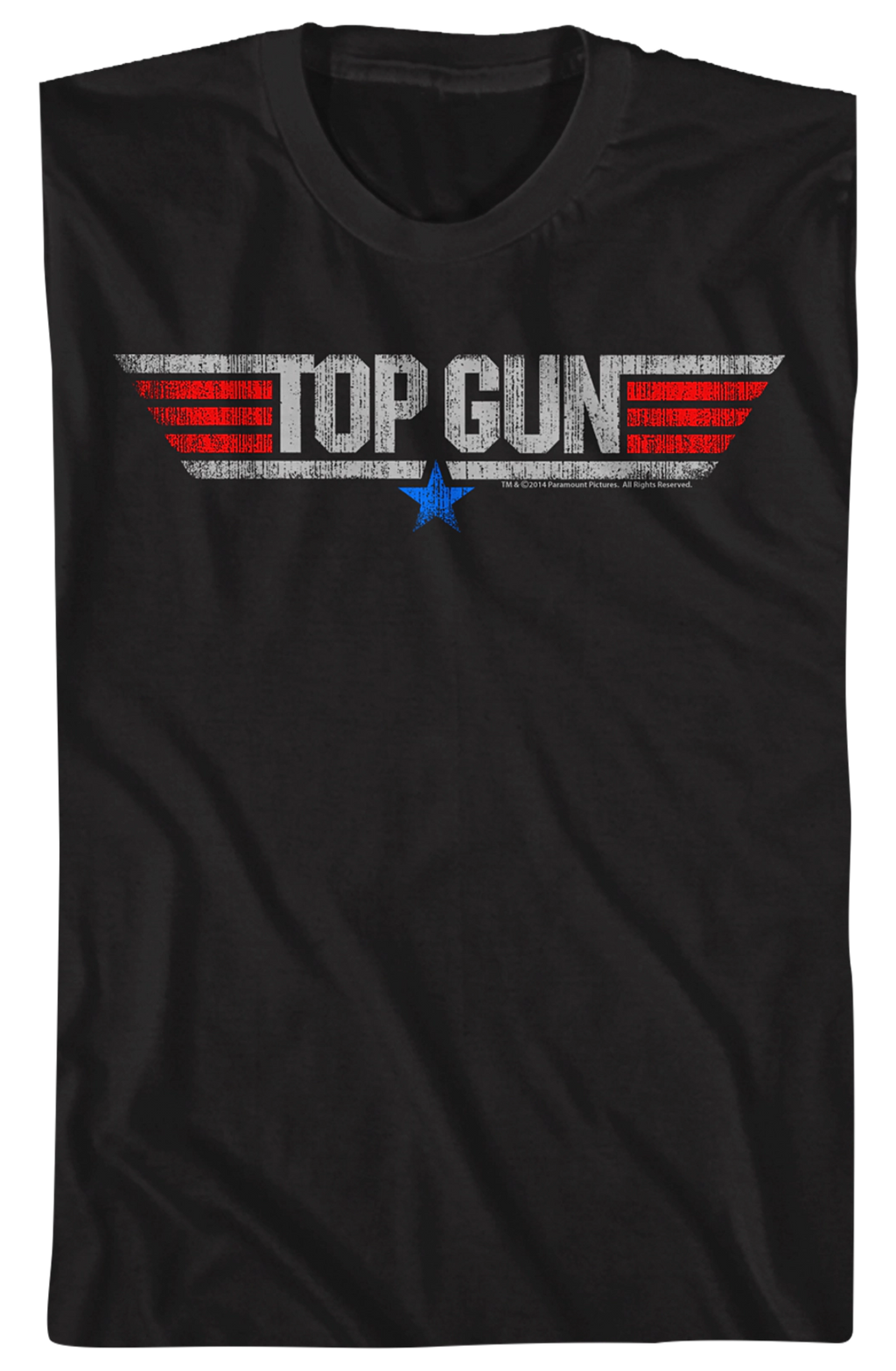 Distressed Logo Top Gun T-Shirt Hoodie, Sweatshirt | CiraTrend.com (Image 2)
