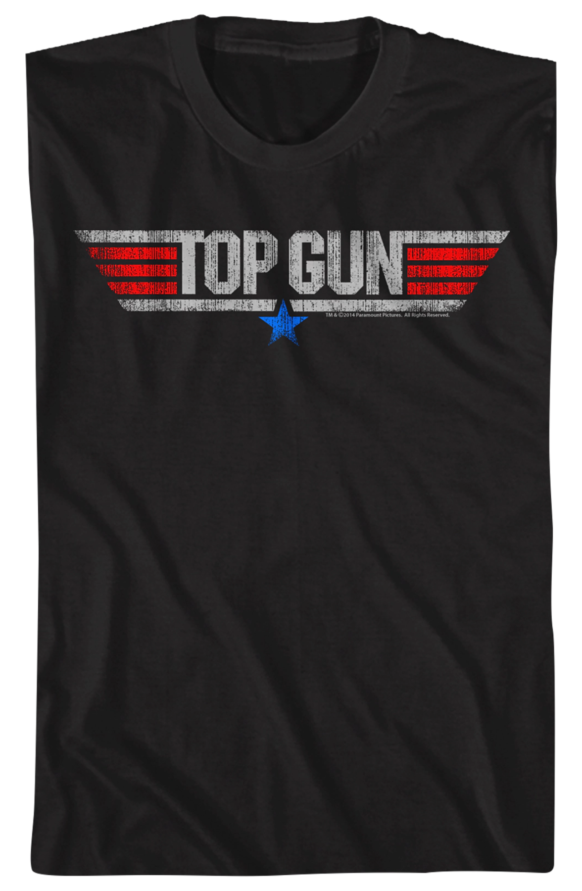 Distressed Logo Top Gun T-Shirt Hoodie, Sweatshirt | CiraTrend.com (Image 2)
