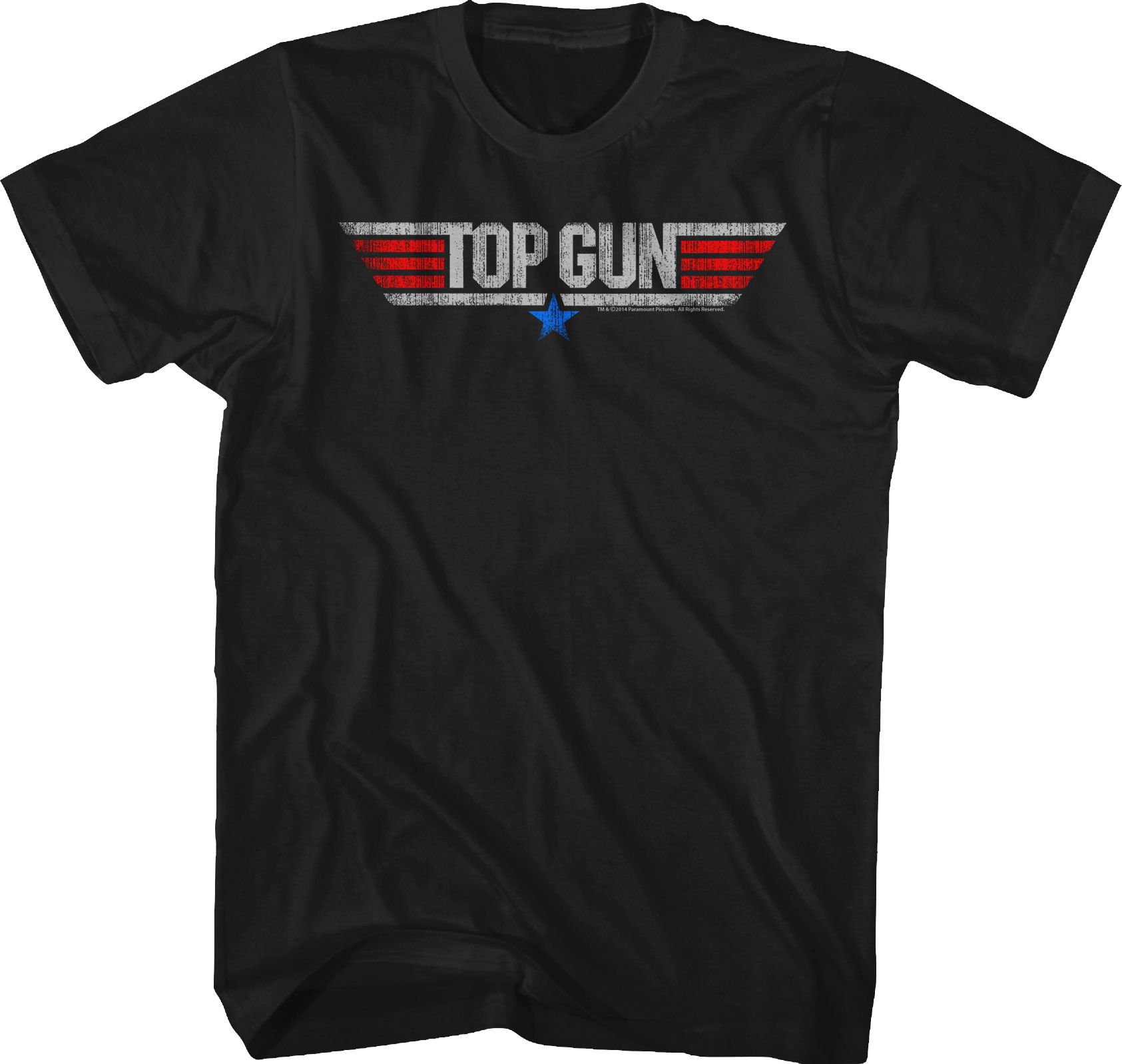 Distressed Logo Top Gun T-Shirt Hoodie, Sweatshirt | CiraTrend.com (Image 1)