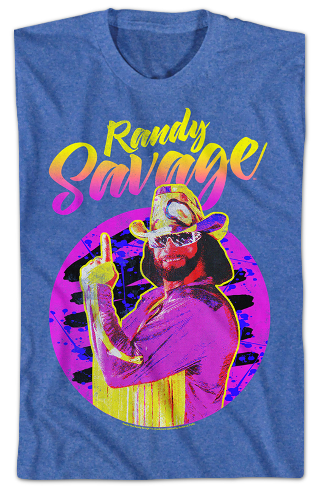Distressed Macho Man Randy Savage T-Shirt Hoodie, Sweatshirt | CiraTrend.com (Image 2)