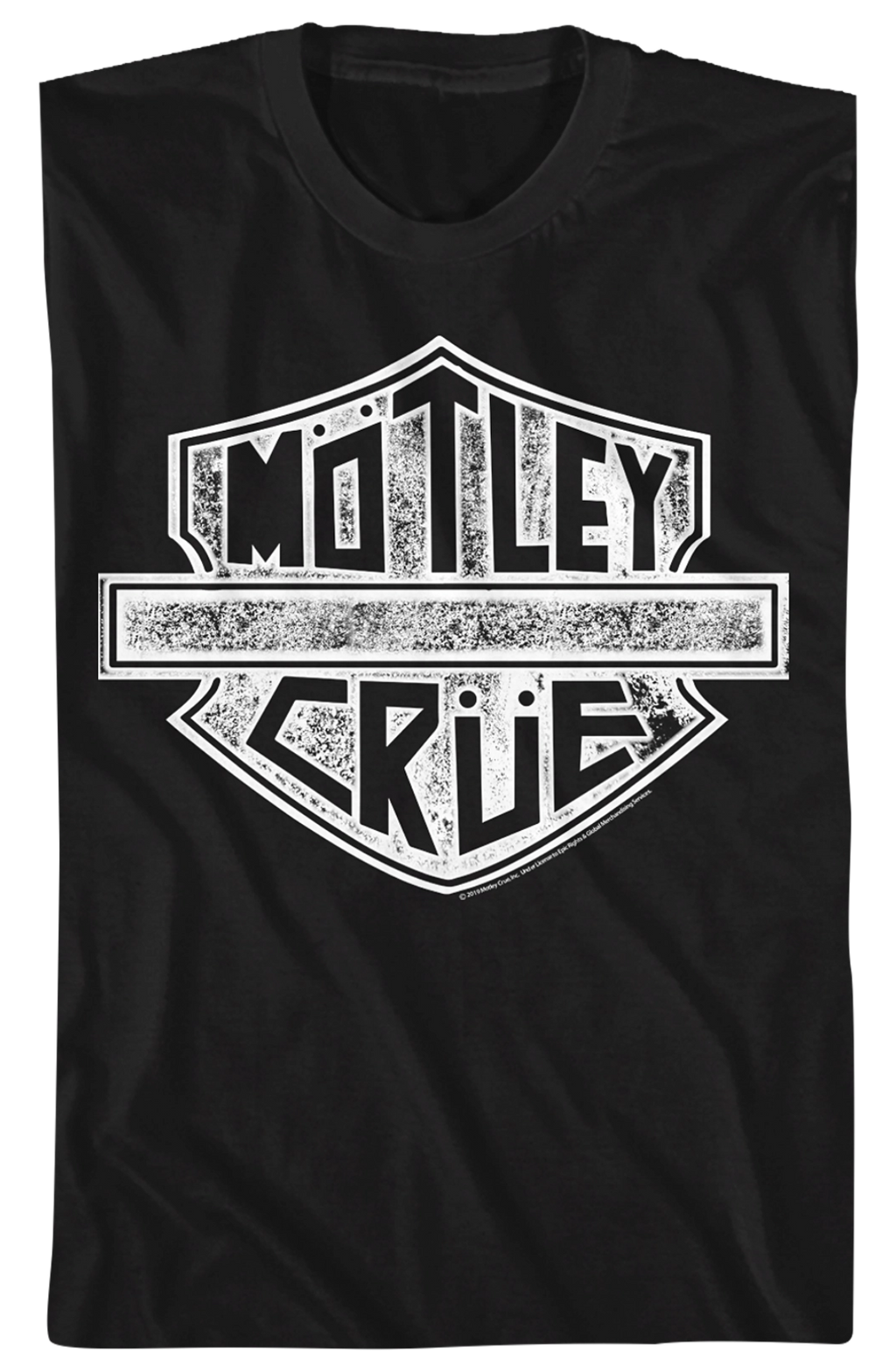 Distressed Motorcycle Logo Motley Crue T-Shirt Hoodie, Sweatshirt | CiraTrend.com (Image 2)