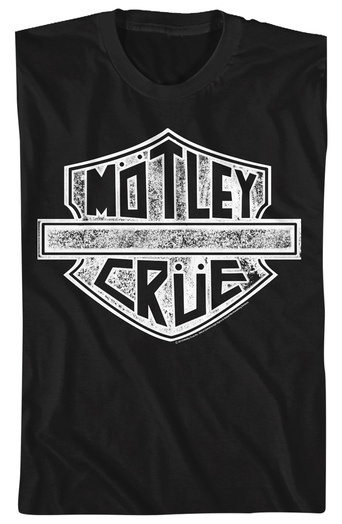 Distressed Motorcycle Logo Motley Crue T-Shirt Hoodie, Sweatshirt | CiraTrend.com (Image 2)