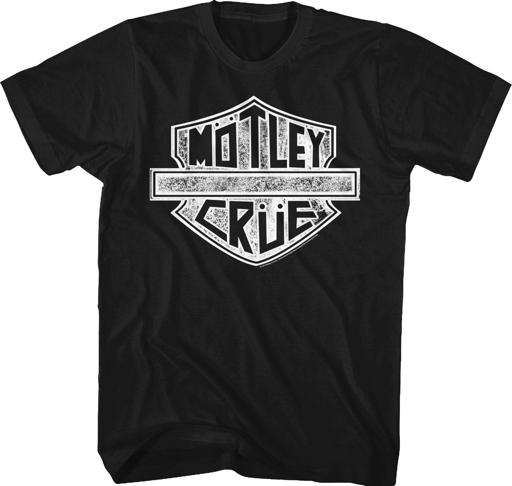 Distressed Motorcycle Logo Motley Crue T-Shirt Hoodie, Sweatshirt | CiraTrend.com (Image 1)