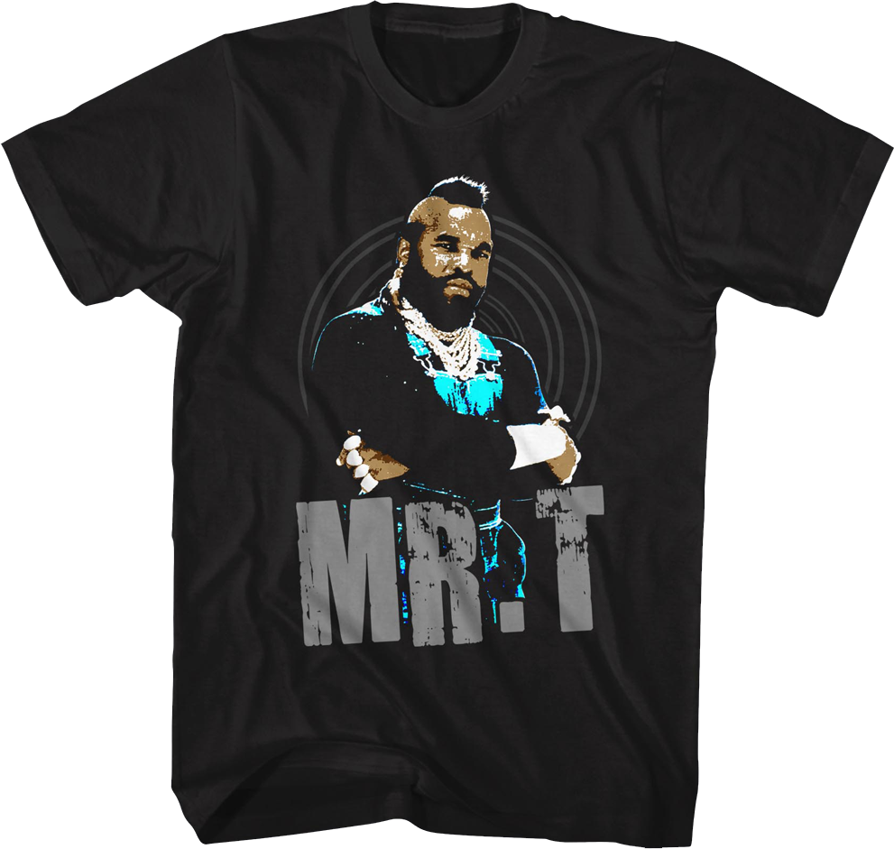 Distressed Mr. T Shirt Hoodie, Sweatshirt | CiraTrend.com (Image 1)