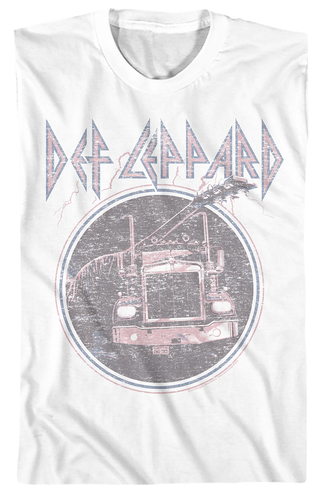 Distressed On Through The Night Def Leppard T-Shirt Hoodie, Sweatshirt | CiraTrend.com (Image 2)