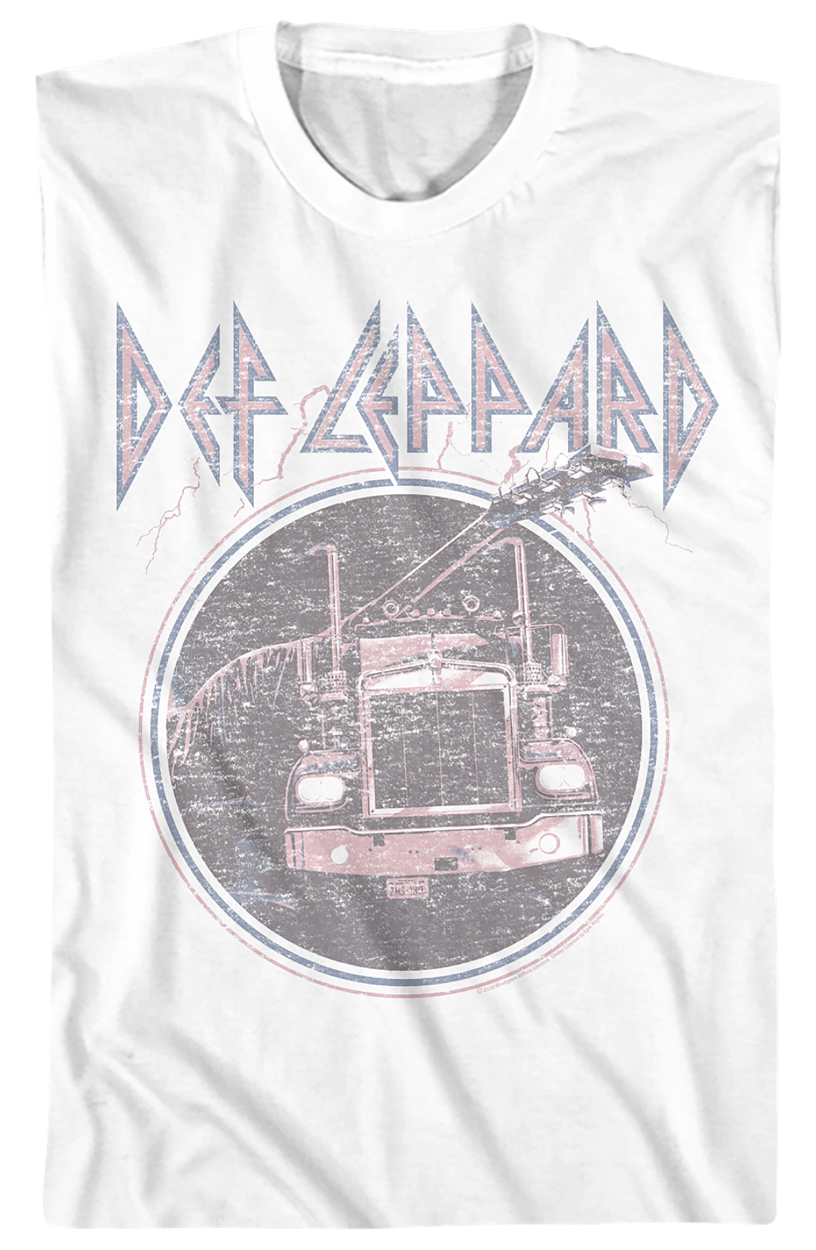 Distressed On Through The Night Def Leppard T-Shirt Hoodie, Sweatshirt | CiraTrend.com (Image 2)