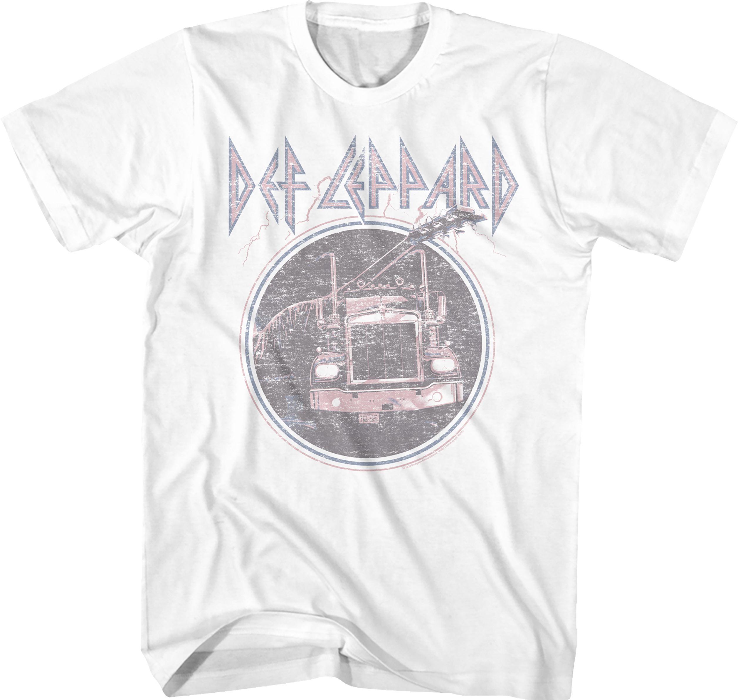 Distressed On Through The Night Def Leppard T-Shirt Hoodie, Sweatshirt | CiraTrend.com (Image 1)