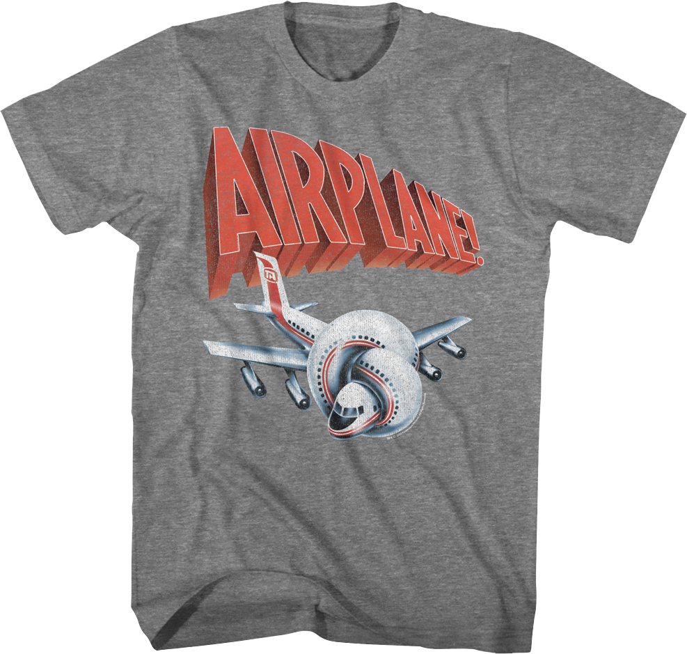 Distressed Poster Airplane T-Shirt Hoodie, Sweatshirt | CiraTrend.com (Image 1)