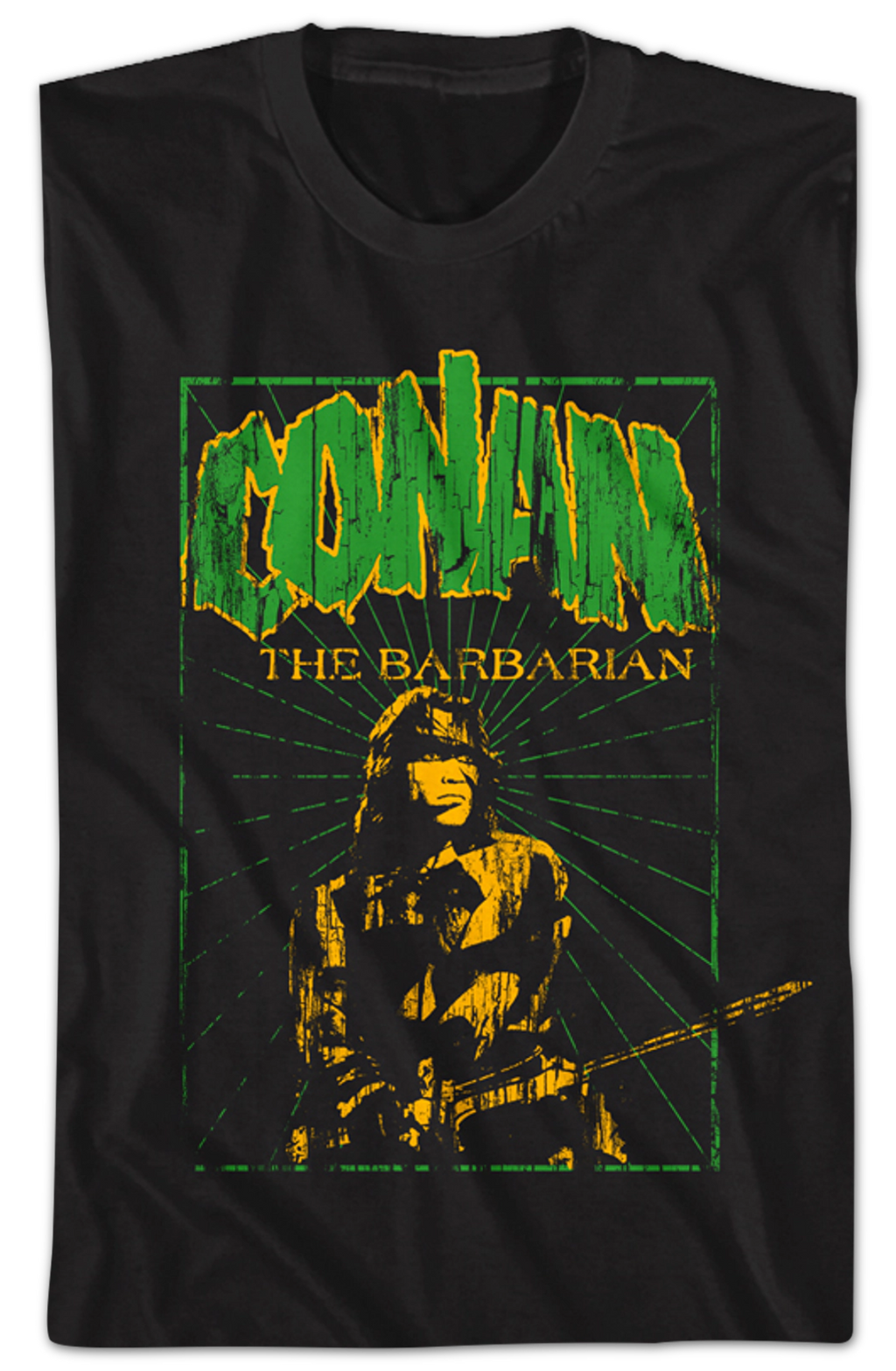 Distressed Poster Conan The Barbarian T-Shirt Hoodie, Sweatshirt | CiraTrend.com (Image 2)