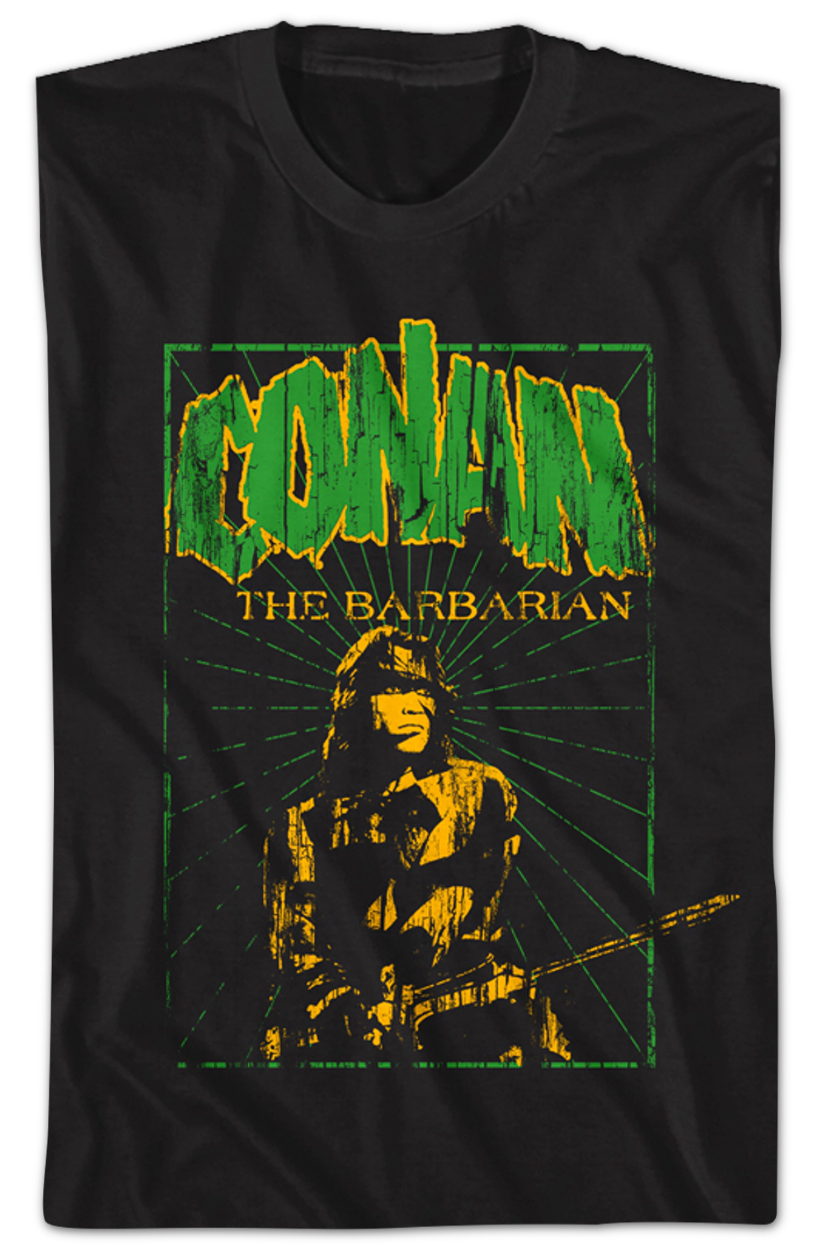 Distressed Poster Conan The Barbarian T-Shirt Hoodie, Sweatshirt | CiraTrend.com (Image 2)