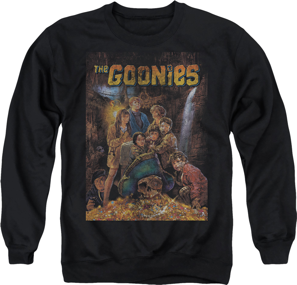 Distressed Poster Goonies Sweatshirt T-Shirts, Hoodie | CiraTrend.com (Image 1)