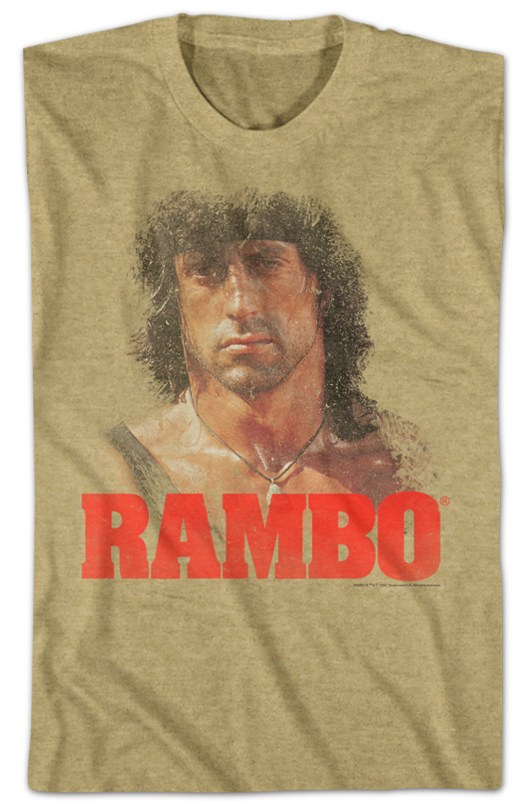 Distressed Rambo T-Shirt Hoodie, Sweatshirt | CiraTrend.com (Image 2)