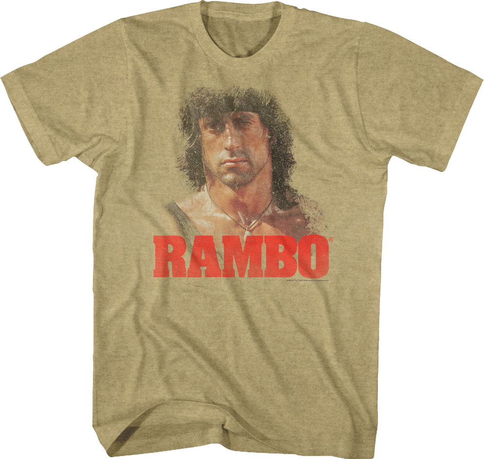 Distressed Rambo T-Shirt Hoodie, Sweatshirt | CiraTrend.com (Image 1)