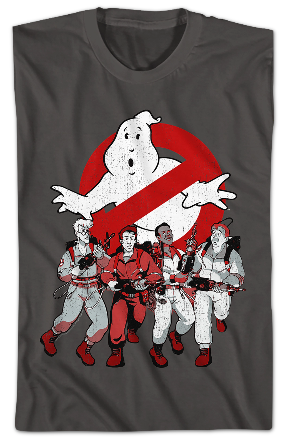 Distressed Real Ghostbusters T-Shirt Hoodie, Sweatshirt | CiraTrend.com