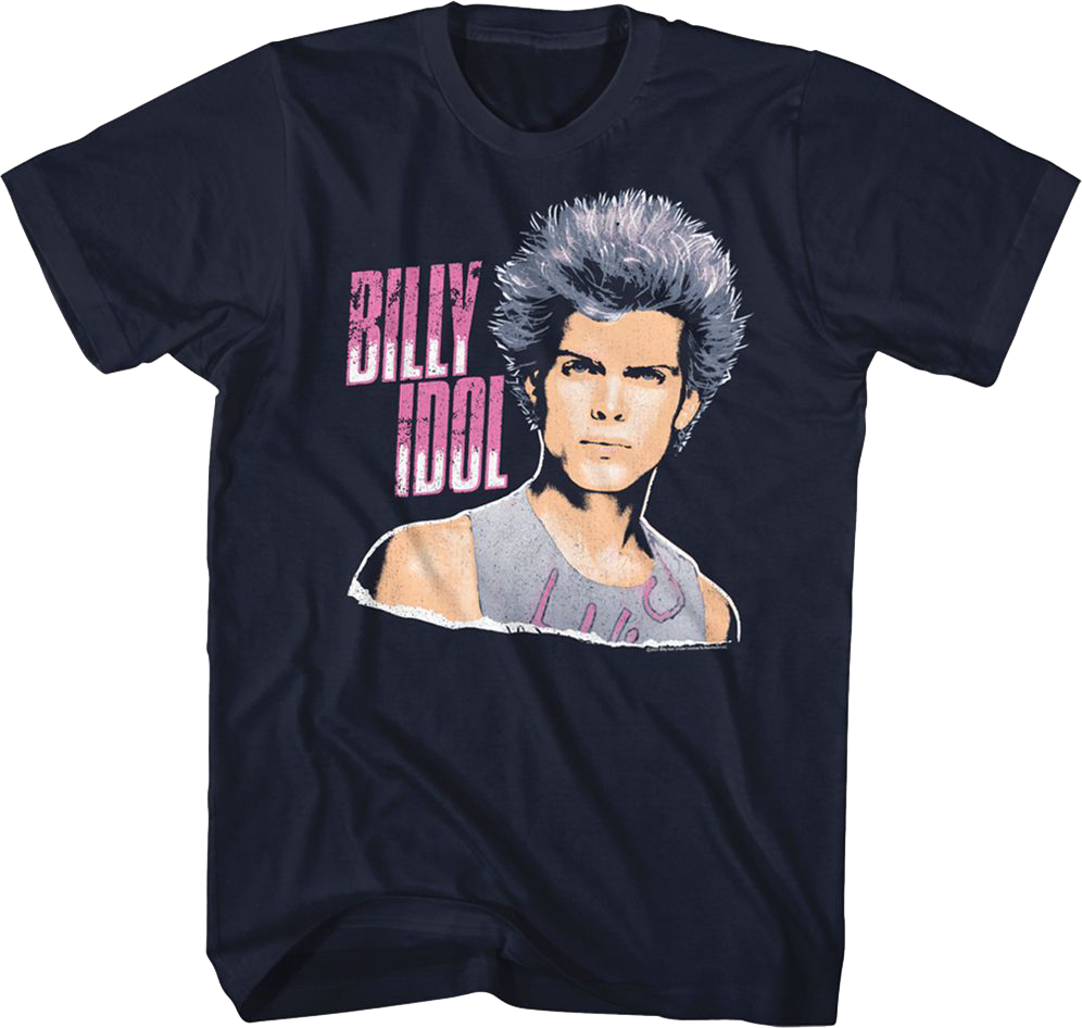 Retro Billy Idol T-Shirt Hoodie, Sweatshirt | CiraTrend.com (Image 1)