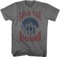Distressed Save The Clock Tower Back To The Future Shirt Hoodie, Sweatshirt | CiraTrend.com (Image 1)