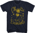 Distressed Stars Charlie Daniels T-Shirt Hoodie, Sweatshirt | CiraTrend.com (Image 1)