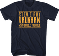 Distressed Stevie Ray Vaughan and Double Trouble T-Shirt Hoodie, Sweatshirt | CiraTrend.com (Image 1)