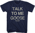 Distressed Talk To Me Goose Top Gun T-Shirt Hoodie, Sweatshirt | CiraTrend.com (Image 1)